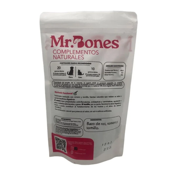 Mr. Bones Bazo de Res 100Gr.