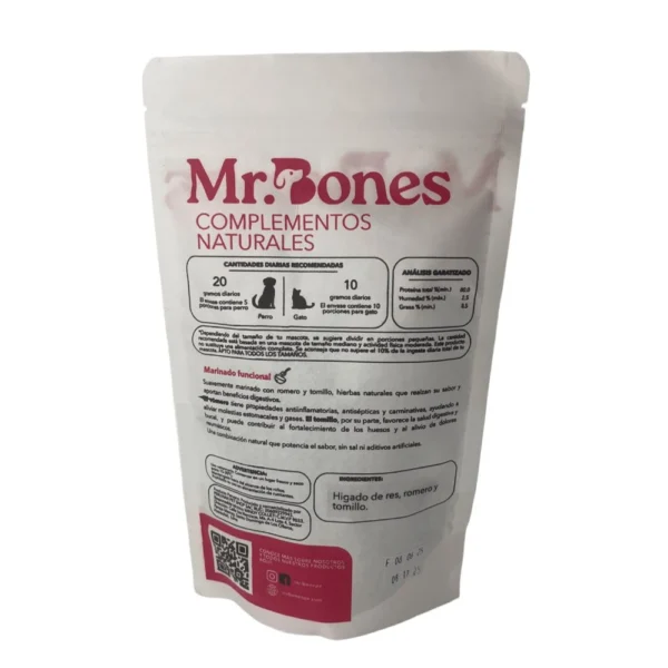 Mr. Bones Hígado de Res 100Gr.