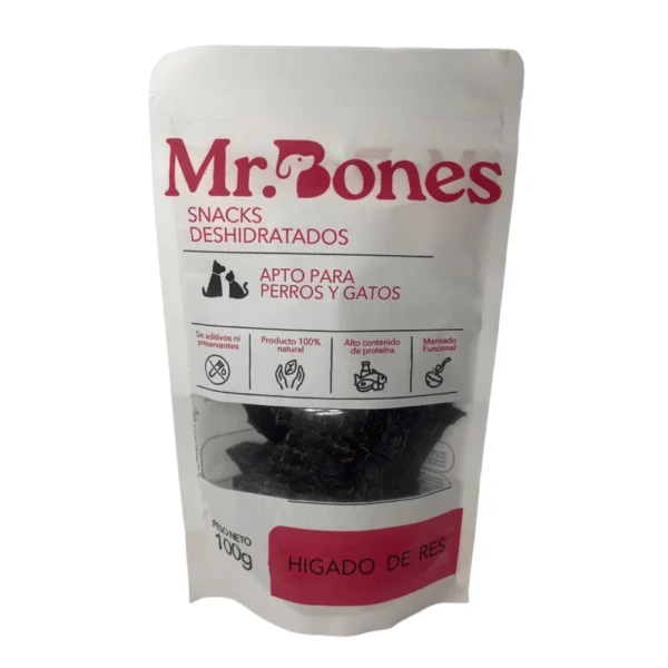 Mr. Bones Hígado de Res 100Gr.