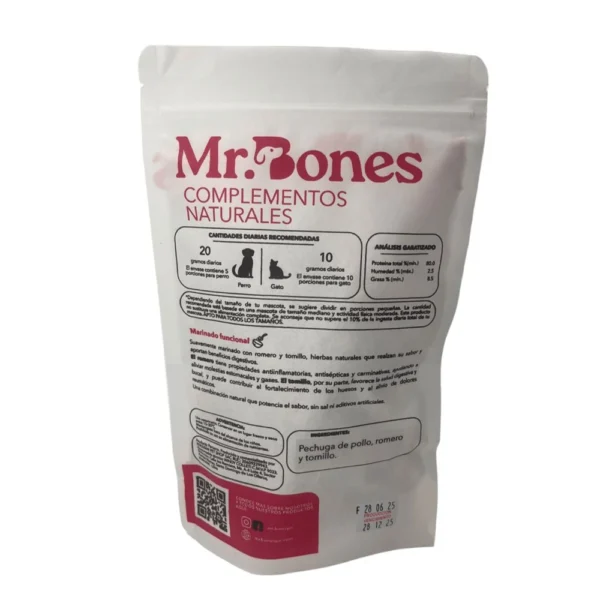 Mr. Bones Tiras de Pechuga de Pollo 100Gr.