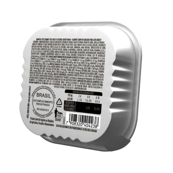 Gran Plus Gourmet Gato Adulto Esterilizado Tracto Urinario Pollo Allutray