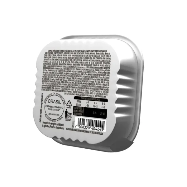 Gran Plus Gourmet Gato Adulto Esterilizado Hairball Salmon Allutray